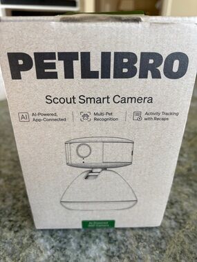 NEW IN BOX Petlibro Scout Smart Camera - White